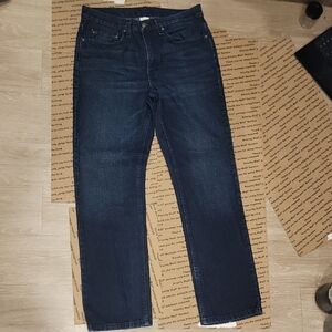 Faded Glory Men's Deep Indigo Straight Jeans